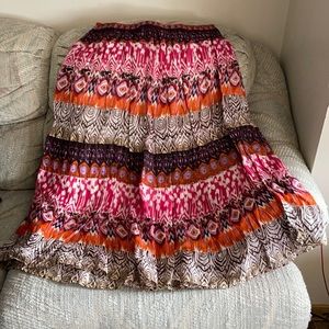 Multi color skirt